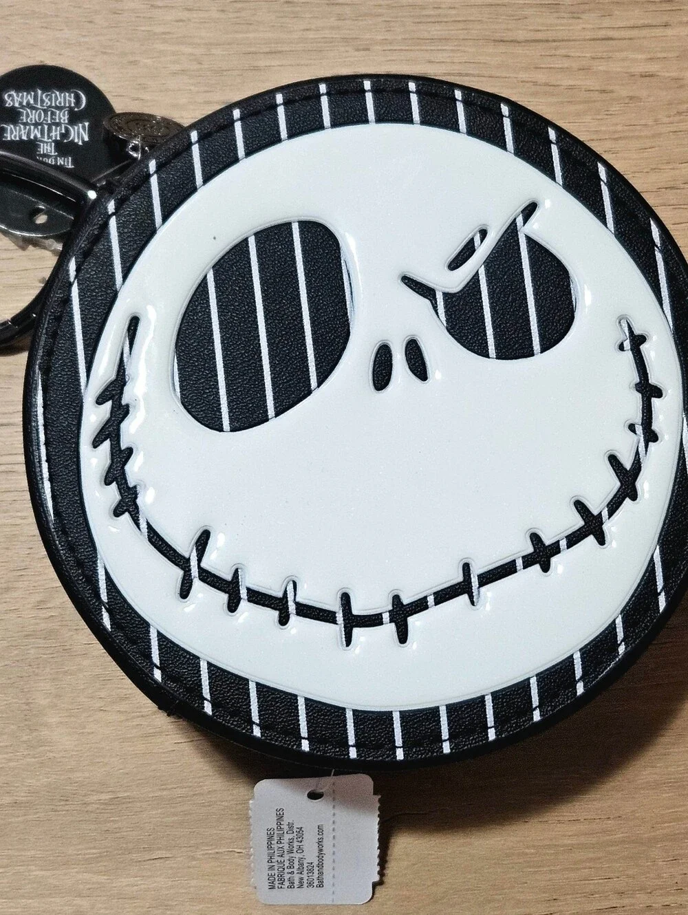 Bath & Body Works x NBC Nightmare Before Christmas Jack & Sally Coin Purse NEW